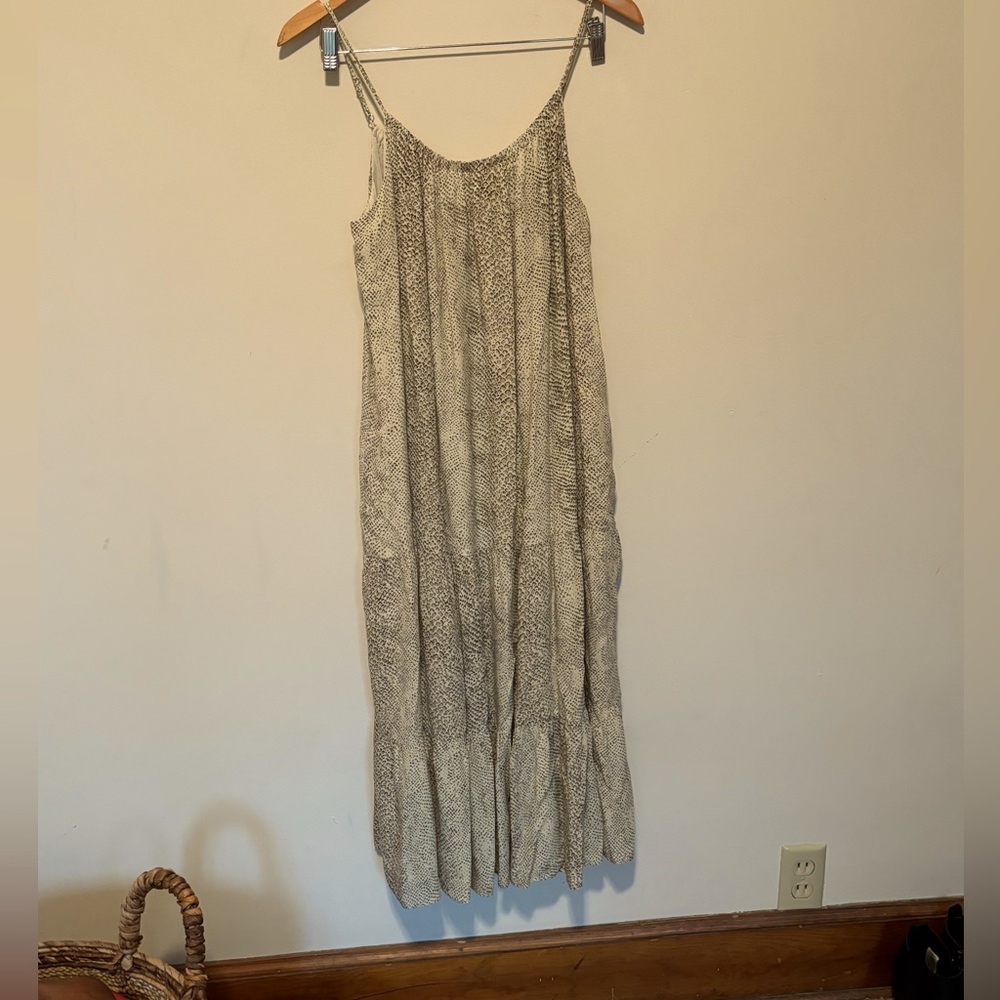 Rails Black and White Maxi Dress